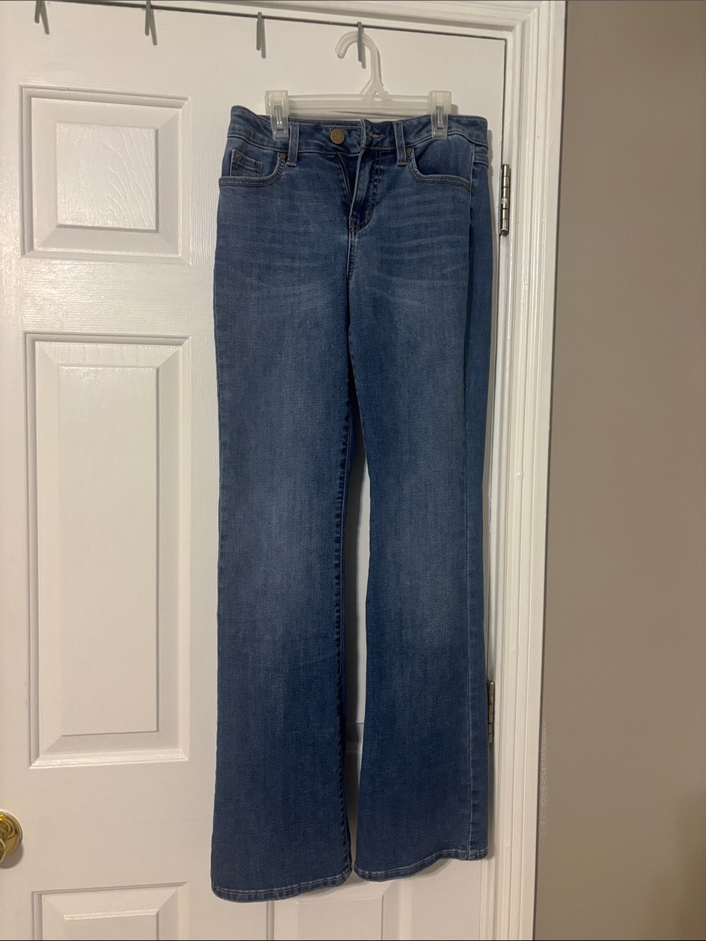 d. jeans Mid Blue Flared Women's Jeans